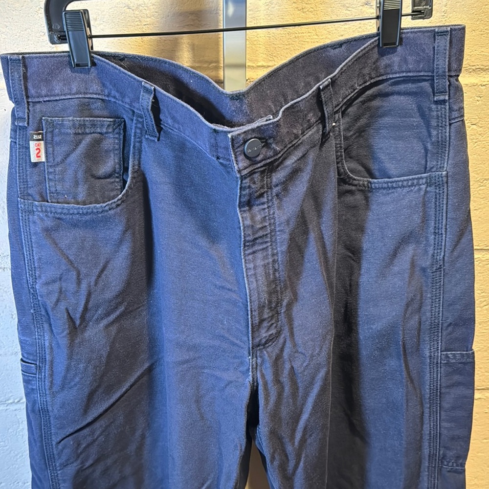 Carhartt Men's Blue FR Pants